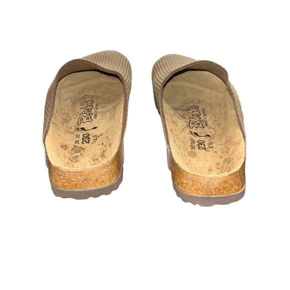 Birki’s by Birkenstock Taupe Ribbed Clogs 36 (US Women’s 5) NWOT, Minor Defect - Picture 6 of 9